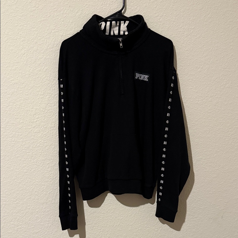 PINK Victoria's Secret Black Sweatshirt
